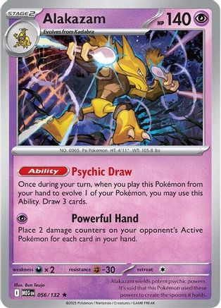 Alakazam (56) [ME01: Mega Evolution] Reverse Holofoil - Deck Out Gaming