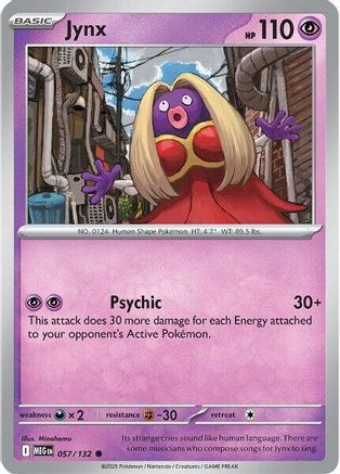 Jynx (57) [ME01: Mega Evolution] Reverse Holofoil - Deck Out Gaming