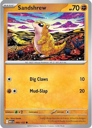 Sandshrew (68) [ME01: Mega Evolution] - Deck Out Gaming