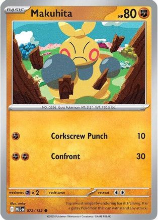 Makuhita (72) [ME01: Mega Evolution] - Deck Out Gaming
