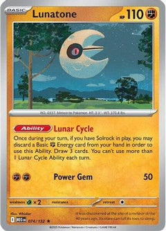 Lunatone (74) [ME01: Mega Evolution] Holofoil - Deck Out Gaming