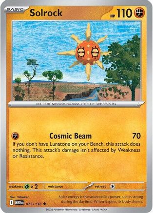 Solrock (75) [ME01: Mega Evolution] - Deck Out Gaming