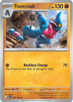 Toxicroak (79) [ME01: Mega Evolution] Reverse Holofoil - Deck Out Gaming