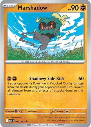 Marshadow - 080/132 (80) [ME01: Mega Evolution] - Deck Out Gaming