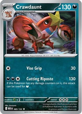 Crawdaunt (85) [ME01: Mega Evolution] - Deck Out Gaming