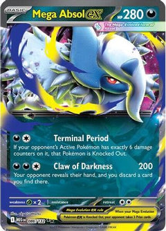 Mega Absol ex - 086/132 (86) [ME01: Mega Evolution] Holofoil - Deck Out Gaming