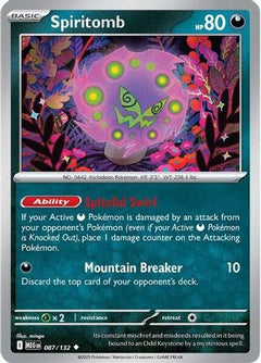Spiritomb - 087/132 (87) [ME01: Mega Evolution] - Deck Out Gaming