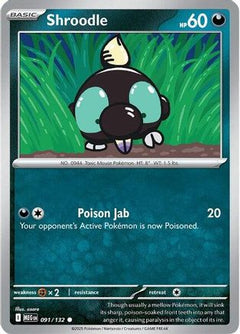 Shroodle - 091/132 (91) [ME01: Mega Evolution] - Deck Out Gaming