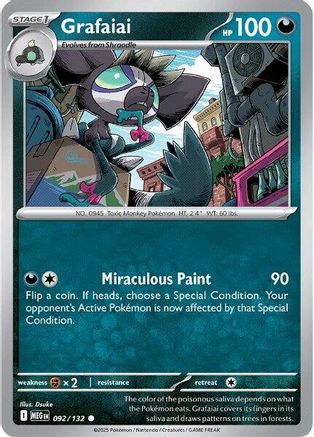 Grafaiai (92) [ME01: Mega Evolution] - Deck Out Gaming