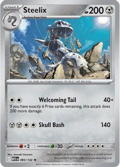 Steelix - 093/132 (93) [ME01: Mega Evolution] Holofoil - Deck Out Gaming
