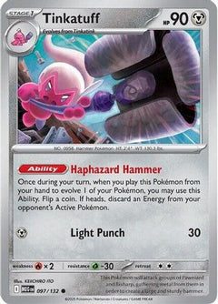 Tinkatuff (97) [ME01: Mega Evolution] Reverse Holofoil - Deck Out Gaming