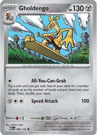 Gholdengo (99) [ME01: Mega Evolution] Reverse Holofoil - Deck Out Gaming