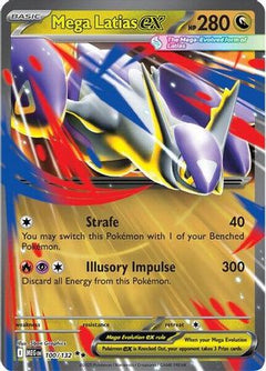 Mega Latias ex - 100/132 (100) [ME01: Mega Evolution] Holofoil - Deck Out Gaming