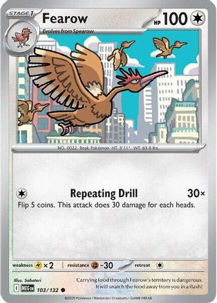 Fearow (103) [ME01: Mega Evolution] - Deck Out Gaming