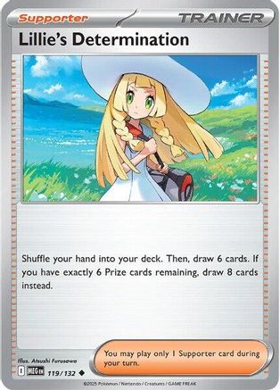 Lillie's Determination - 119/132 (119) [ME01: Mega Evolution] - Deck Out Gaming
