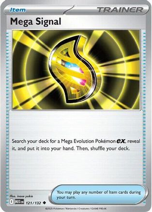 Mega Signal - 121/132 (121) [ME01: Mega Evolution] Reverse Holofoil - Deck Out Gaming
