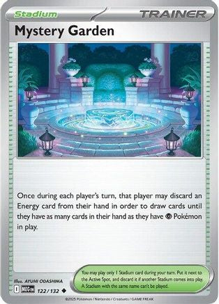 Mystery Garden - 122/132 (122) [ME01: Mega Evolution] Reverse Holofoil - Deck Out Gaming