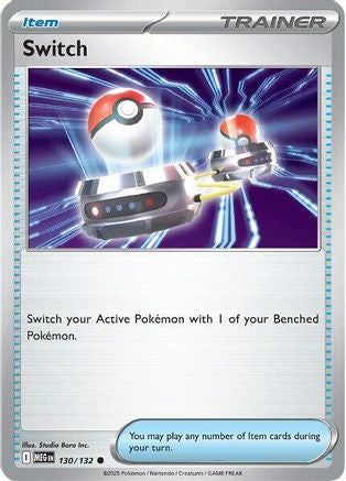Switch (130) [ME01: Mega Evolution] Reverse Holofoil - Deck Out Gaming