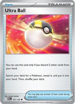 Ultra Ball (131) [ME01: Mega Evolution] Reverse Holofoil - Deck Out Gaming