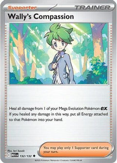 Wally's Compassion - 132/132 (132) [ME01: Mega Evolution] Reverse Holofoil - Deck Out Gaming
