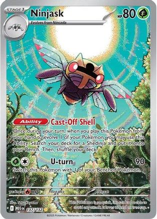 Ninjask - 137/132 (137) [ME01: Mega Evolution] Holofoil - Deck Out Gaming