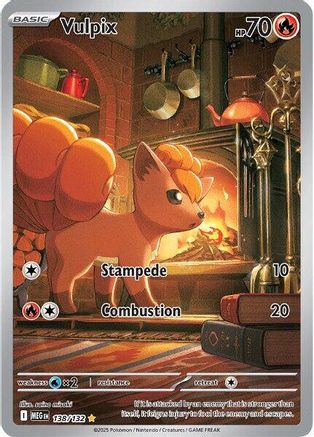 Vulpix - 138/132 (138) [ME01: Mega Evolution] Holofoil - Deck Out Gaming