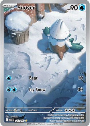 Snover - 140/132 (140) [ME01: Mega Evolution] Holofoil - Deck Out Gaming