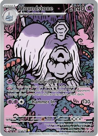 Houndstone - 145/132 (145) [ME01: Mega Evolution] Holofoil - Deck Out Gaming