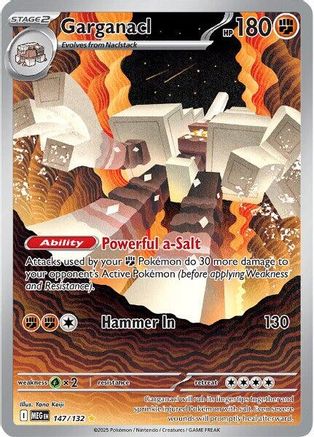 Garganacl - 147/132 (147) [ME01: Mega Evolution] Holofoil - Deck Out Gaming