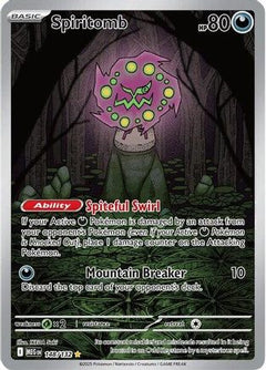 Spiritomb - 148/132 (148) [ME01: Mega Evolution] Holofoil - Deck Out Gaming