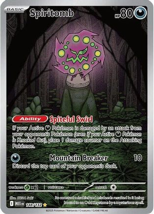 Spiritomb - 148/132 (148) [ME01: Mega Evolution] Holofoil - Deck Out Gaming