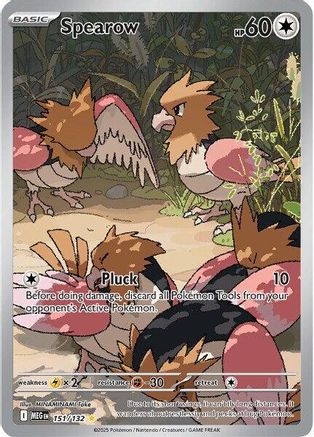 Spearow - 151/132 (151) [ME01: Mega Evolution] Holofoil - Deck Out Gaming