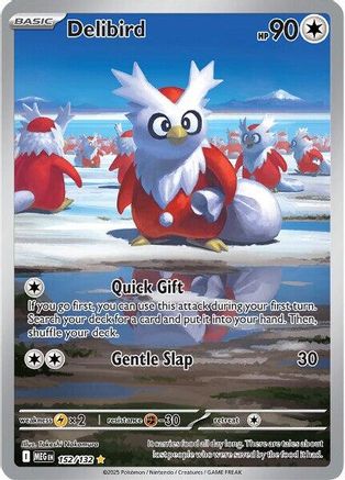 Delibird - 152/132 (152) [ME01: Mega Evolution] Holofoil - Deck Out Gaming