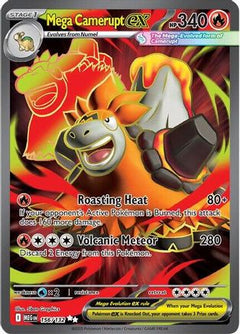 Mega Camerupt ex - 156/132 (156) [ME01: Mega Evolution] Holofoil - Deck Out Gaming