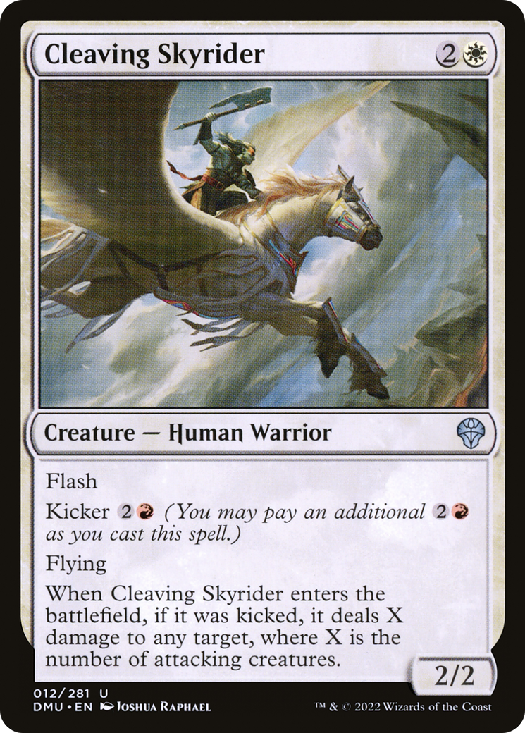 Cleaving Skyrider (12) [Dominaria United] foil - Deck Out Gaming