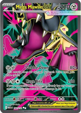 Mega Mawile ex - 162/132 (162) [ME01: Mega Evolution] Holofoil - Deck Out Gaming