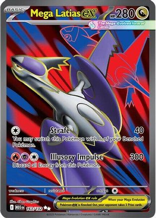 Mega Latias ex - 163/132 (163) [ME01: Mega Evolution] Holofoil - Deck Out Gaming