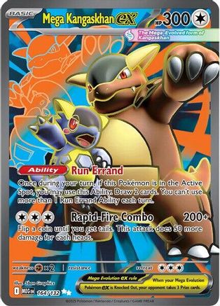 Mega Kangaskhan ex - 164/132 (164) [ME01: Mega Evolution] Holofoil - Deck Out Gaming