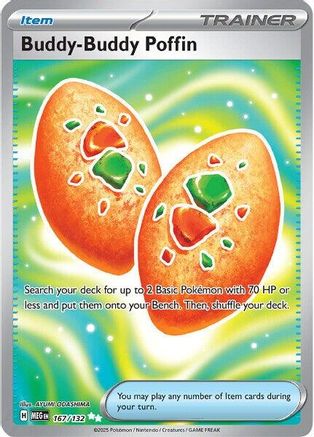 Buddy-Buddy Poffin (167) [ME01: Mega Evolution] Holofoil - Deck Out Gaming