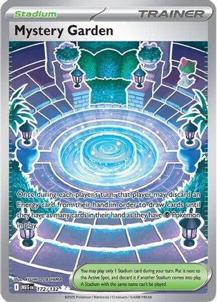 Mystery Garden - 172/132 (172) [ME01: Mega Evolution] Holofoil - Deck Out Gaming