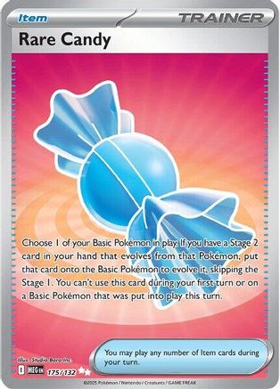 Rare Candy - 175/132 (175) [ME01: Mega Evolution] Holofoil - Deck Out Gaming