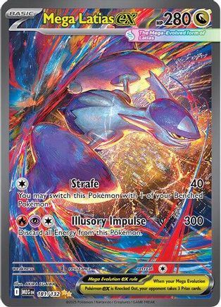 Mega Latias ex - 181/132 (181) [ME01: Mega Evolution] Holofoil - Deck Out Gaming