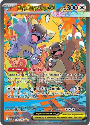 Mega Kangaskhan ex - 182/132 (182) [ME01: Mega Evolution] Holofoil - Deck Out Gaming