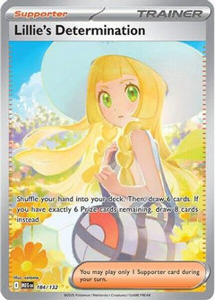 Lillie's Determination - 184/132 (184) [ME01: Mega Evolution] Holofoil - Deck Out Gaming