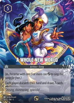 A Whole New World (10) [Disney Lorcana Promo Cards] Holofoil - Deck Out Gaming