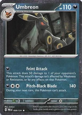 Umbreon - 059 (Cosmos Holo) (59) [Miscellaneous Cards & Products] Holofoil