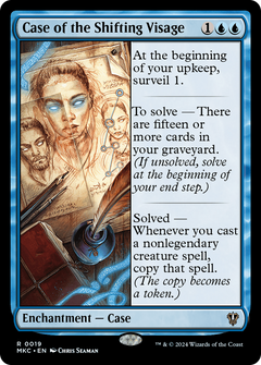 Case of the Shifting Visage (19) [Murders at Karlov Manor Commander] - Deck Out Gaming