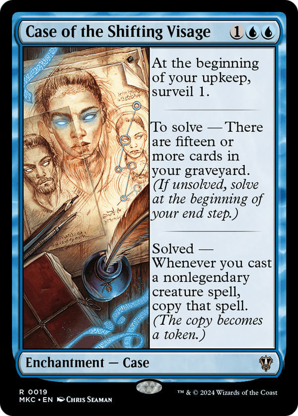Case of the Shifting Visage (19) [Murders at Karlov Manor Commander] - Deck Out Gaming
