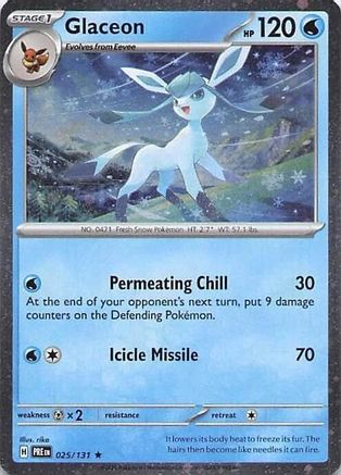 Glaceon - 025/131 (Cosmos Holo) (25) [Miscellaneous Cards & Products] Holofoil - Deck Out Gaming