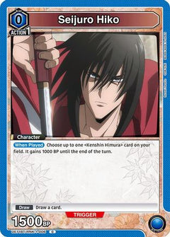 Seijuro Hiko (006) (Box Topper Foil) (UE11BT/RNK-1-006) [UE11BT: Rurouni Kenshin] Foil - Deck Out Gaming